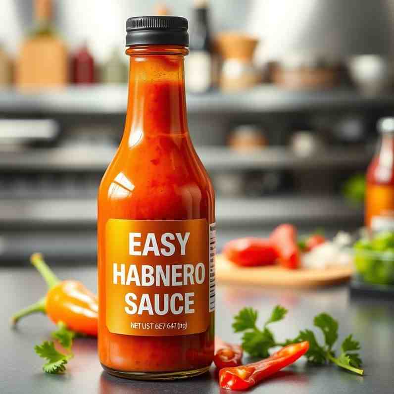 Easy Habanero Pepper Sauce Recipe